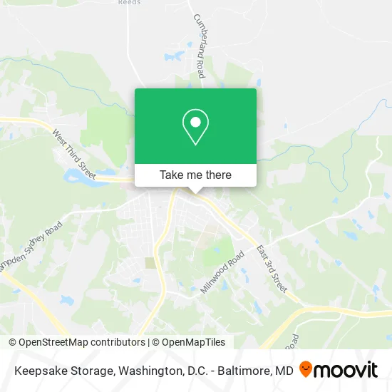 Keepsake Storage map