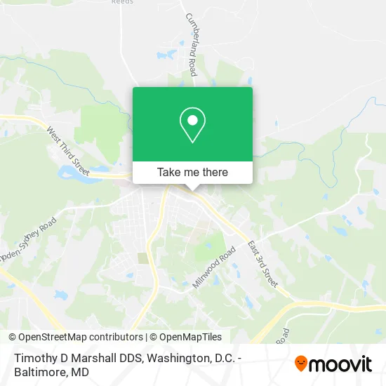 Mapa de Timothy D Marshall DDS