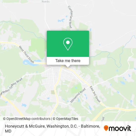 Mapa de Honeycutt & McGuire