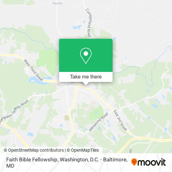Faith Bible Fellowship map