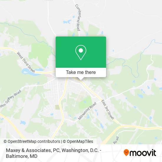 Mapa de Maxey & Associates, PC