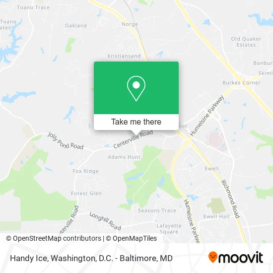 Mapa de Handy Ice