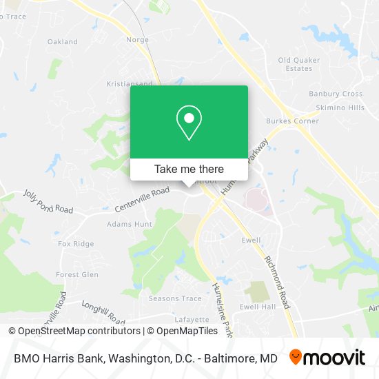 Mapa de BMO Harris Bank