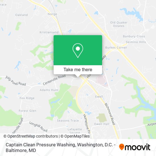 Captain Clean Pressure Washing map