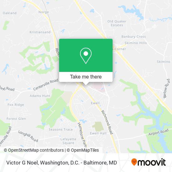 Victor G Noel map