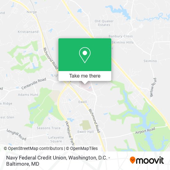 Mapa de Navy Federal Credit Union