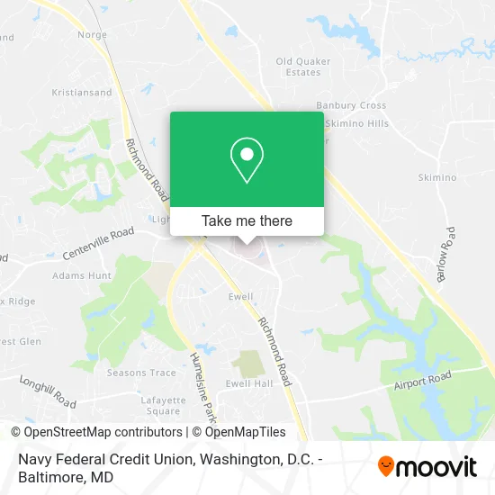 Navy Federal Credit Union map