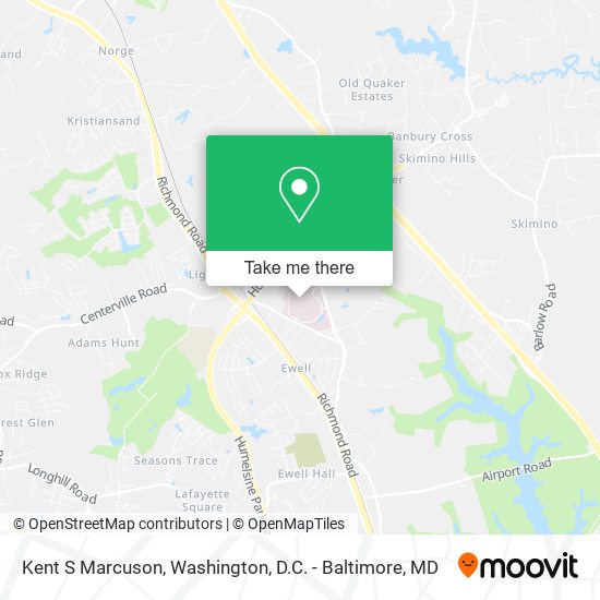 Kent S Marcuson map