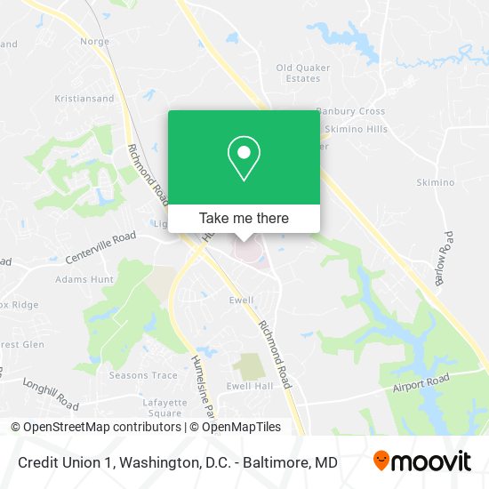 Credit Union 1 map