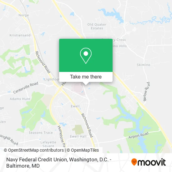 Navy Federal Credit Union map