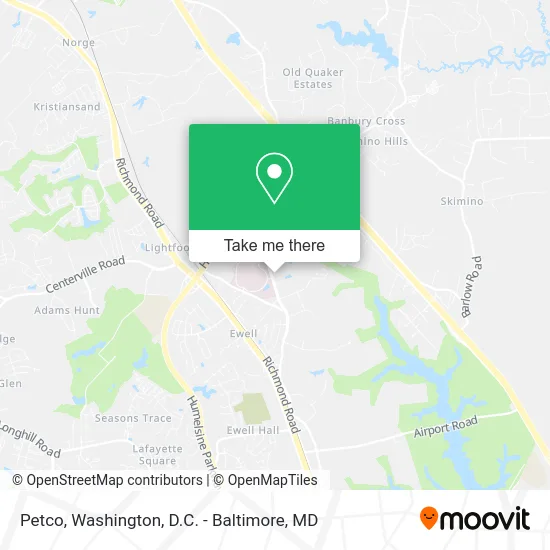 Petco map