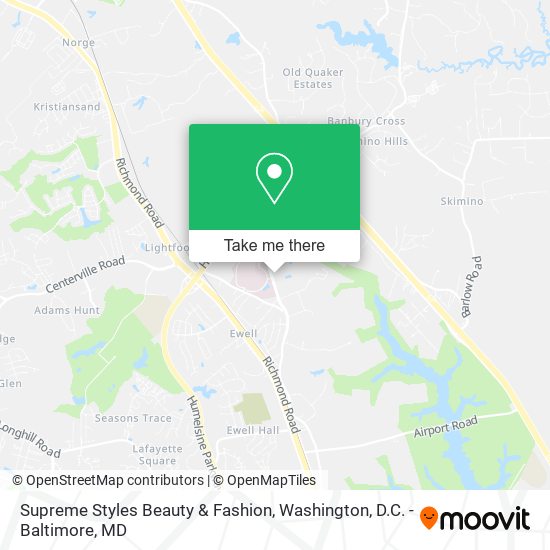 Supreme Styles Beauty & Fashion map