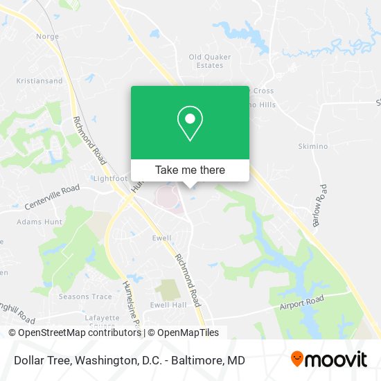 Dollar Tree map