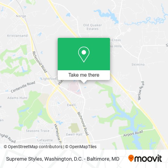Mapa de Supreme Styles