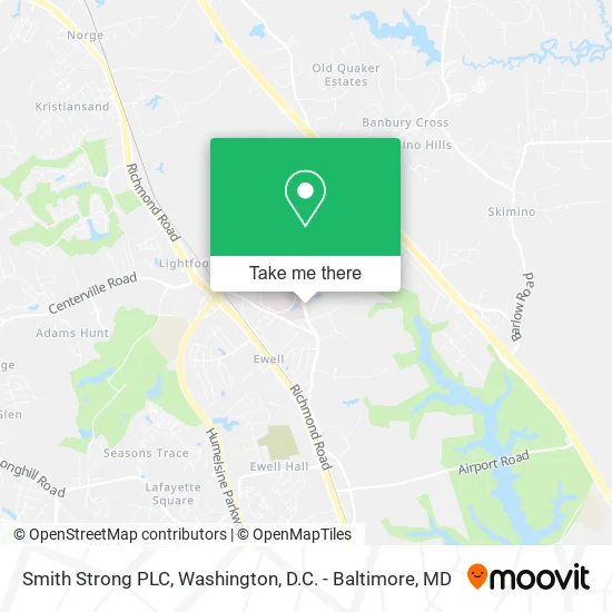 Smith Strong PLC map