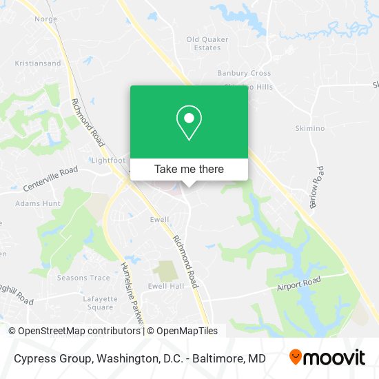 Cypress Group map