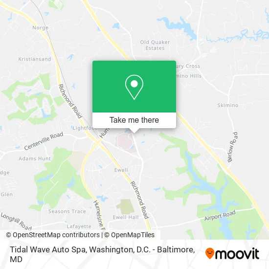 Tidal Wave Auto Spa map