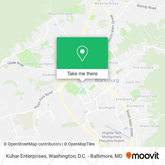 Kuhar Enterprises map