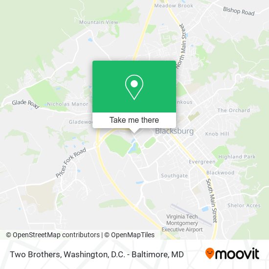 Two Brothers map