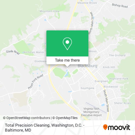 Mapa de Total Precision Cleaning