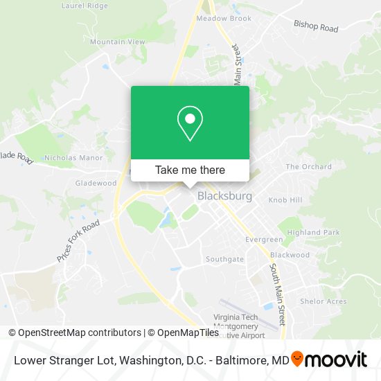 Lower Stranger Lot map