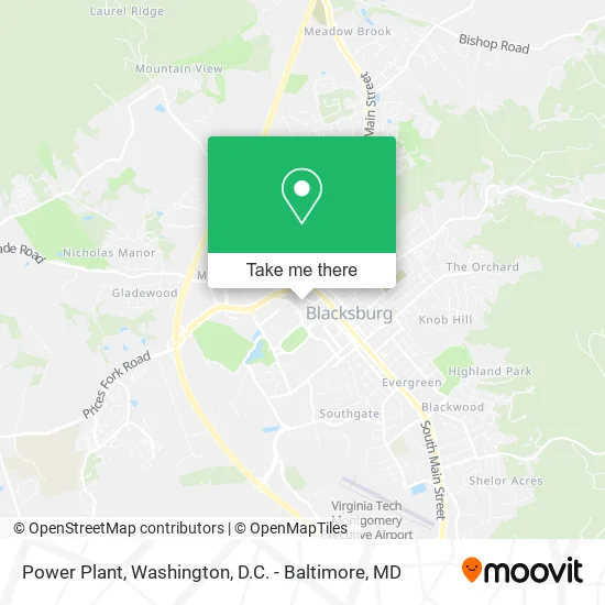 Mapa de Power Plant