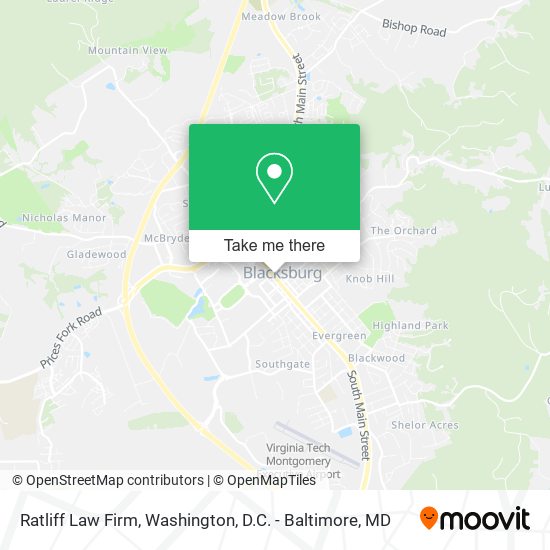 Ratliff Law Firm map