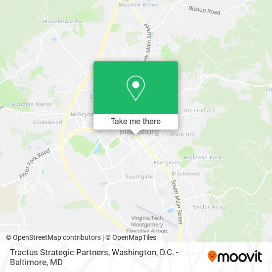 Tractus Strategic Partners map