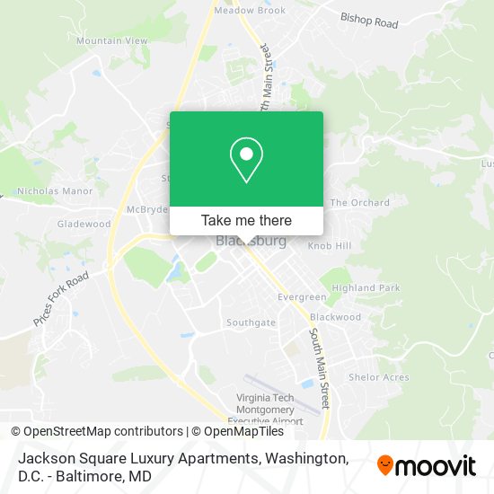 Jackson Square Luxury Apartments map