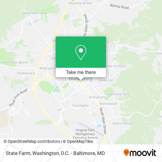 State Farm map