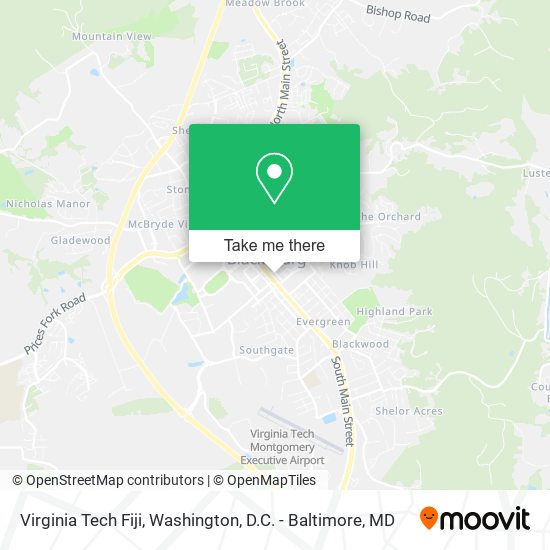 Virginia Tech Fiji map
