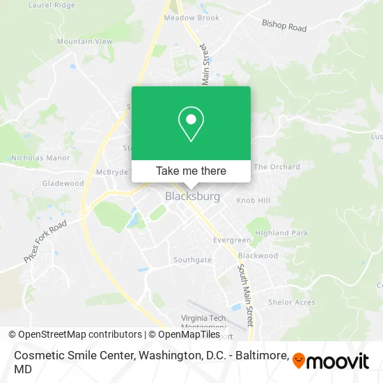 Cosmetic Smile Center map
