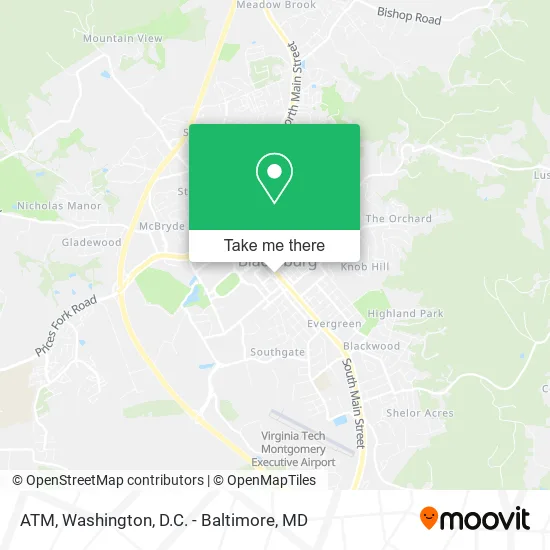 ATM map
