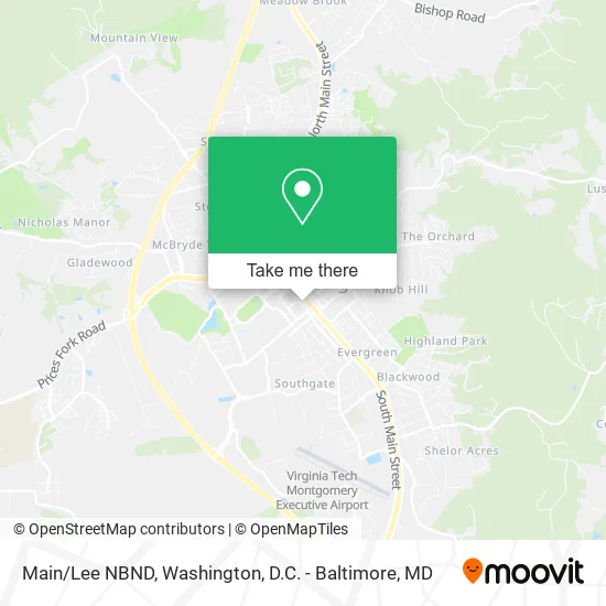 Main/Lee NBND map