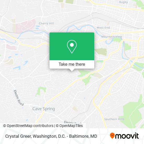Crystal Greer map