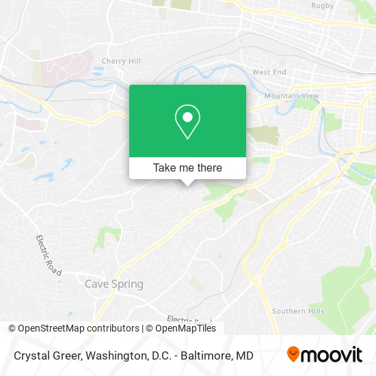 Crystal Greer map
