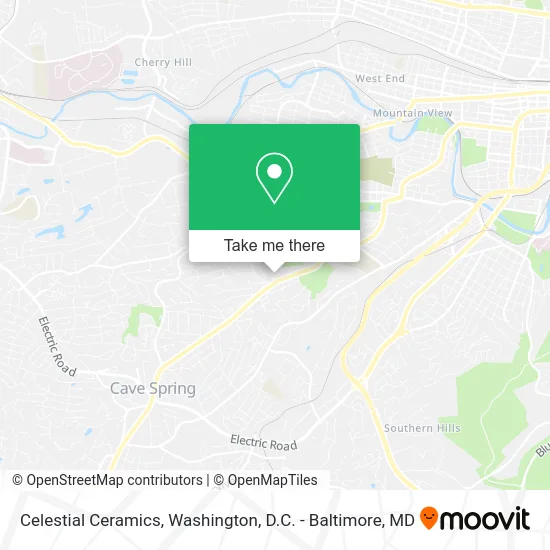 Celestial Ceramics map