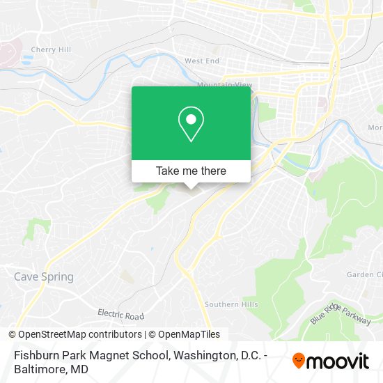 Mapa de Fishburn Park Magnet School