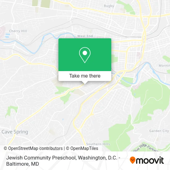 Jewish Community Preschool map