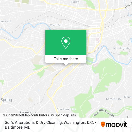 Sun's Alterations & Dry Cleaning map