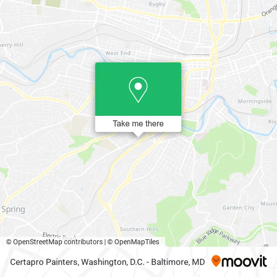 Certapro Painters map