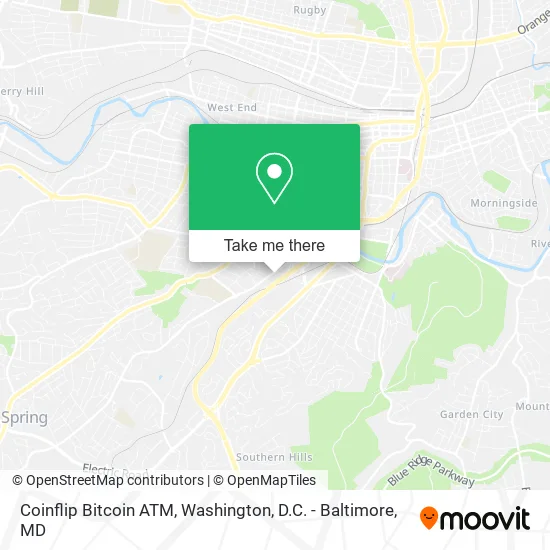 Coinflip Bitcoin ATM map