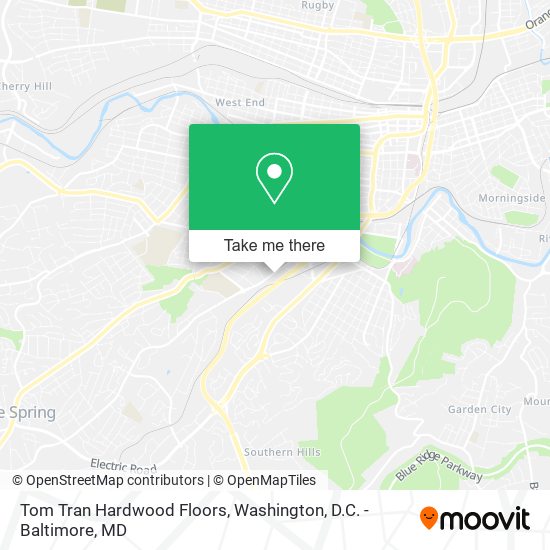Tom Tran Hardwood Floors map