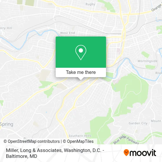 Miller, Long & Associates map