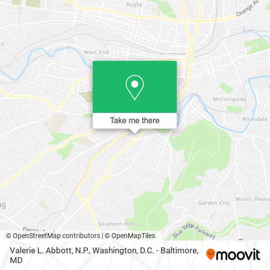 Mapa de Valerie L. Abbott, N.P.