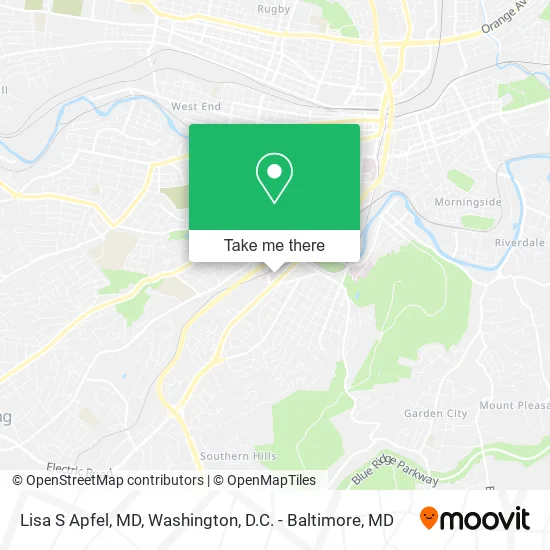 Lisa S Apfel, MD map