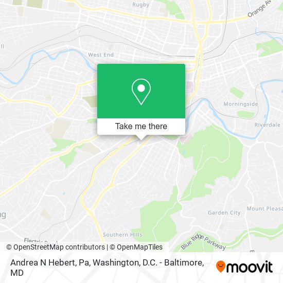 Andrea N Hebert, Pa map