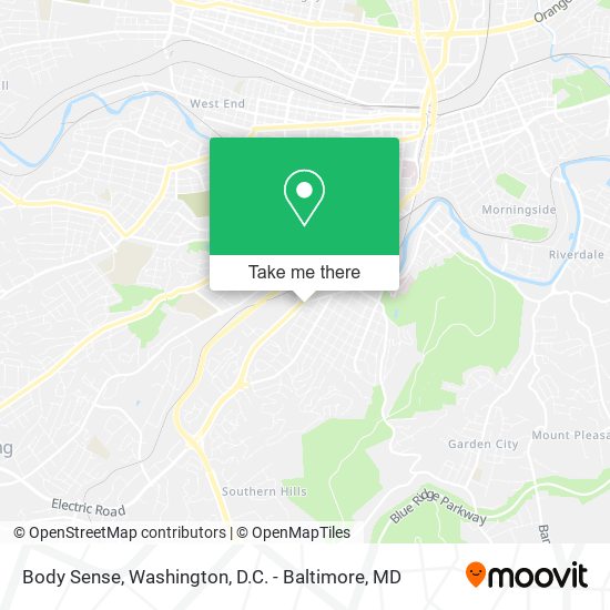 Body Sense map