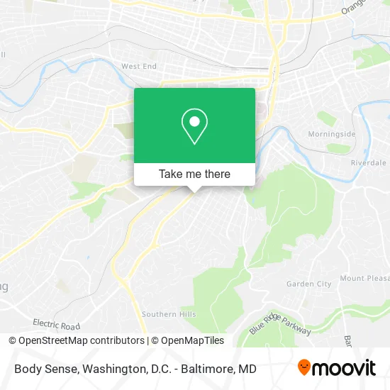Body Sense map