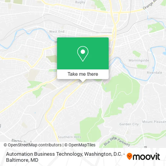 Automation Business Technology map